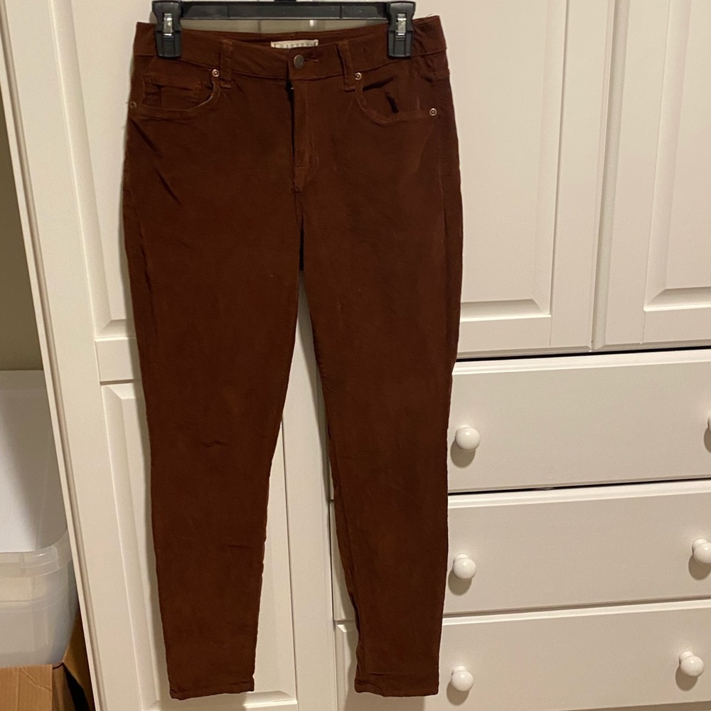 brown corduroy pants